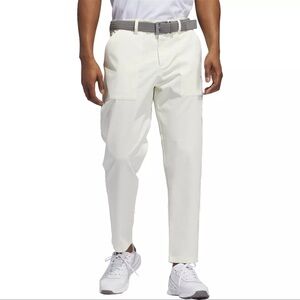 Men’s Adidas Go-To Progressive Golf Pants Ivory New With Tags - 34
